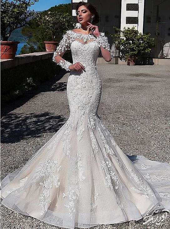 لباس عروس مدل ماهی